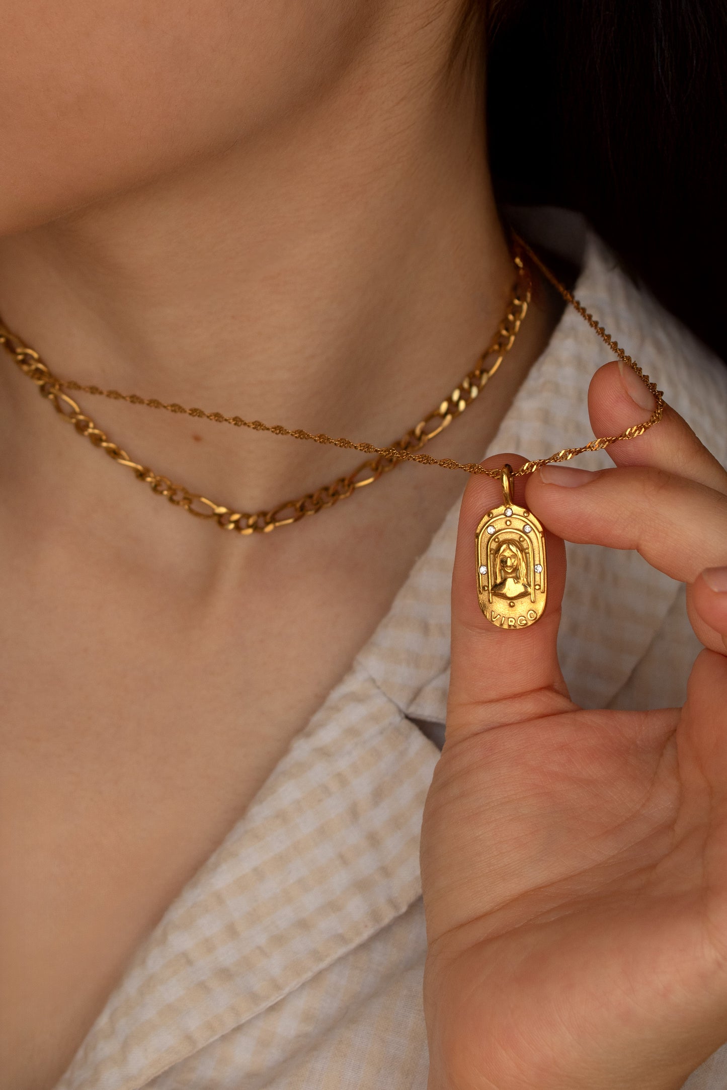 Zodiac Necklace – Virgo (Jungfrau)