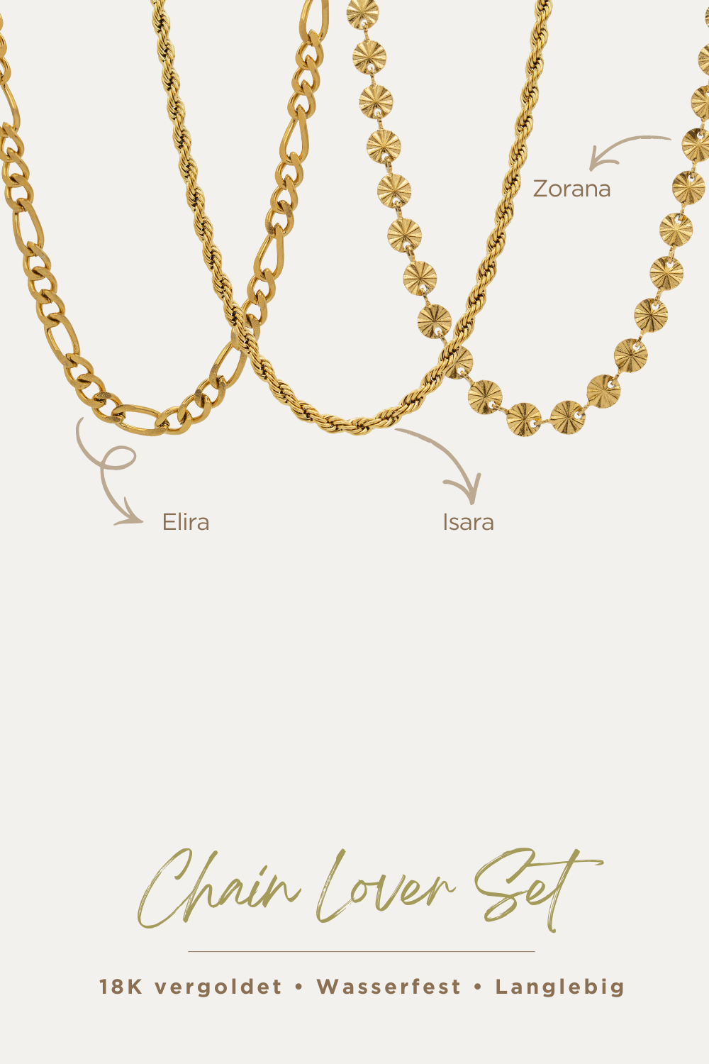 Chain Lover Set – Für starkes Layering ohne Anhänger