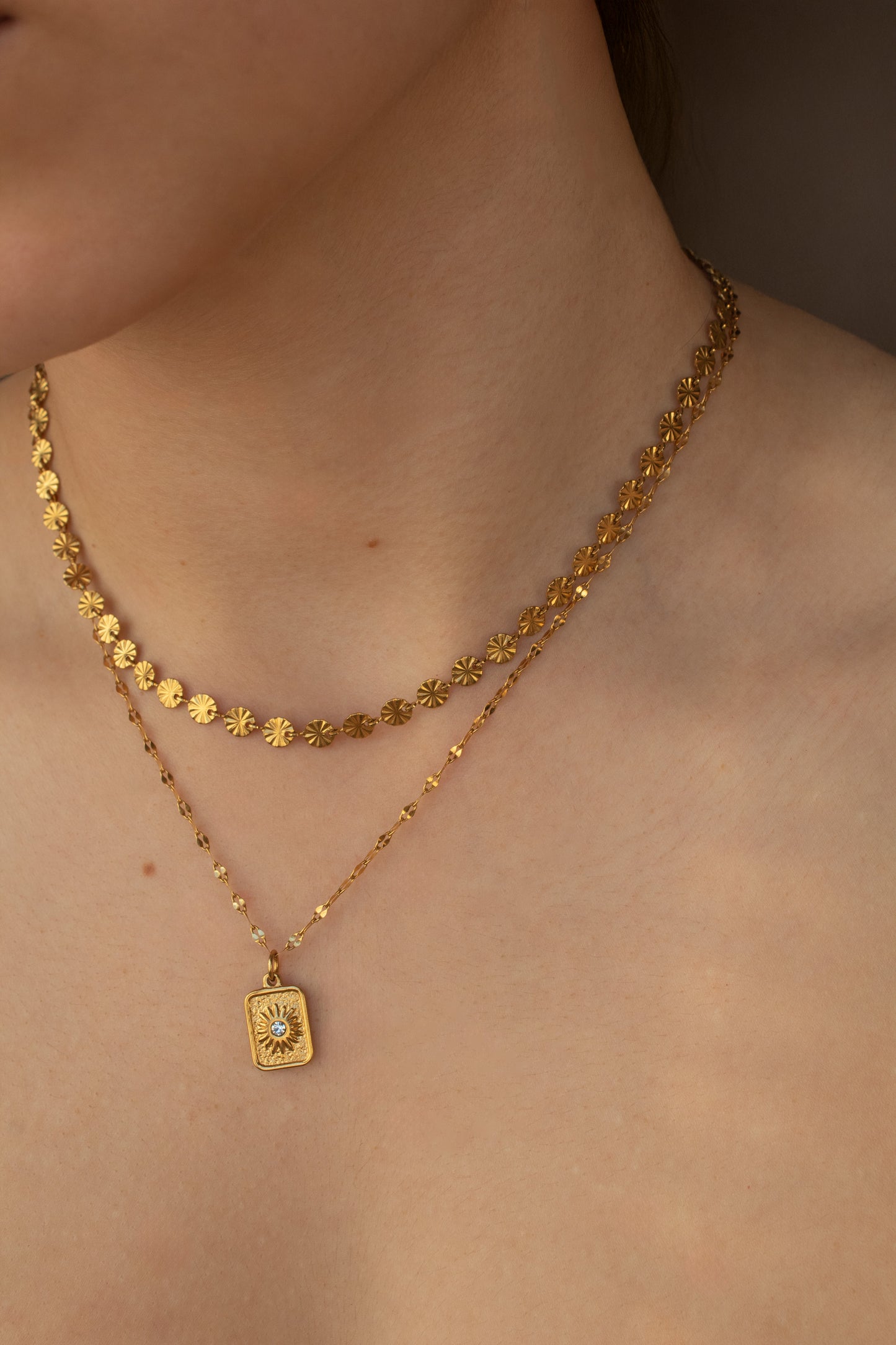 Soleia Necklace – Clear