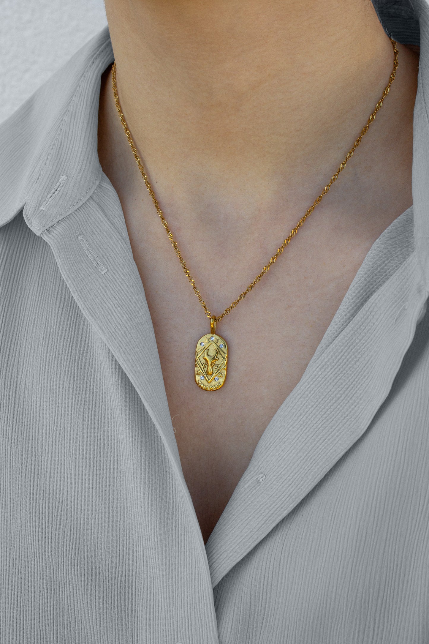 Zodiac Necklace – Taurus (Stier)