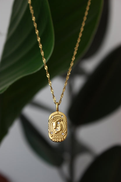 Zodiac Necklace – Pisces (Fische)