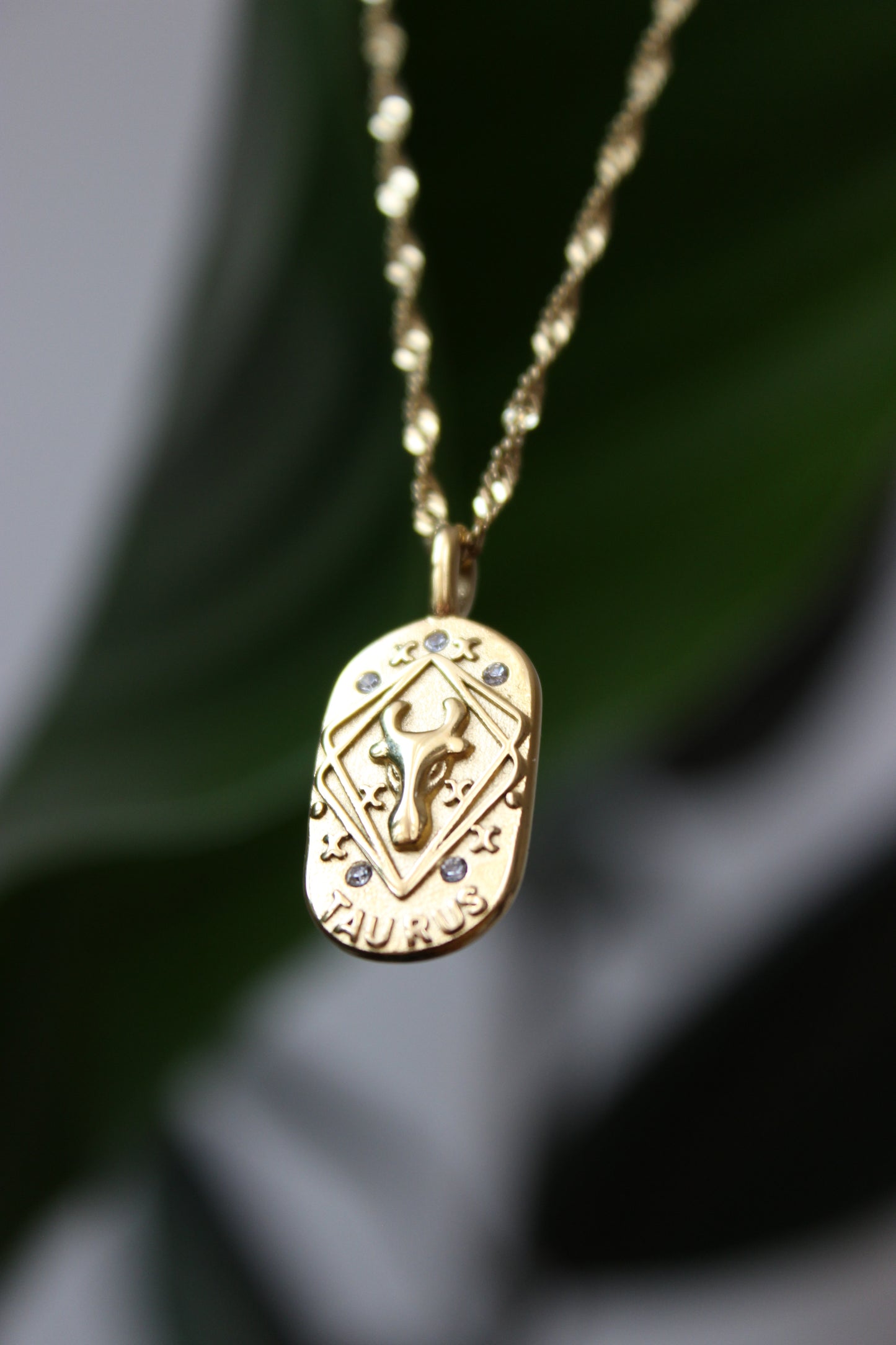 Zodiac Necklace – Taurus (Stier)