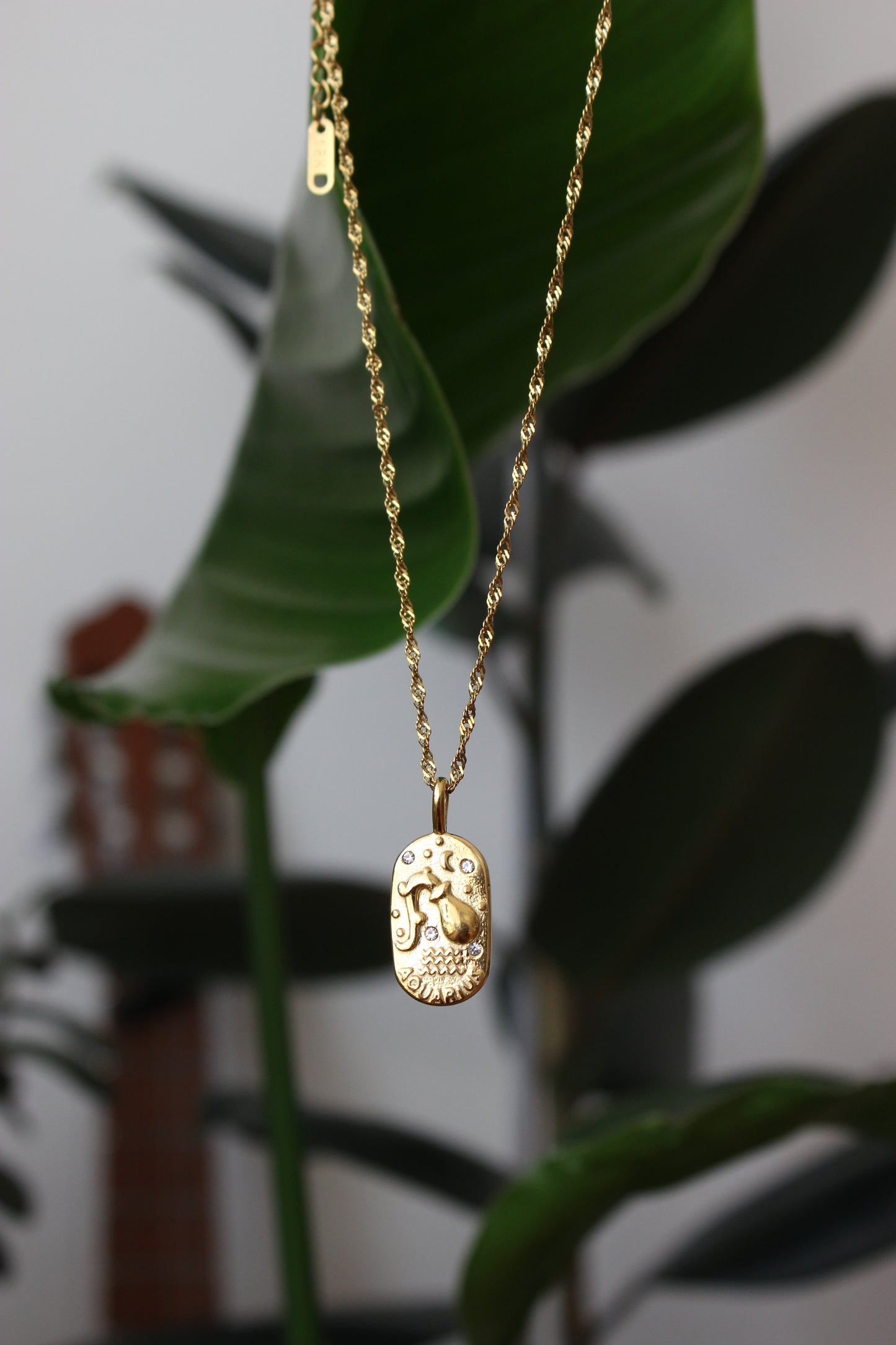 Zodiac Necklace – Aquarius (Wassermann)