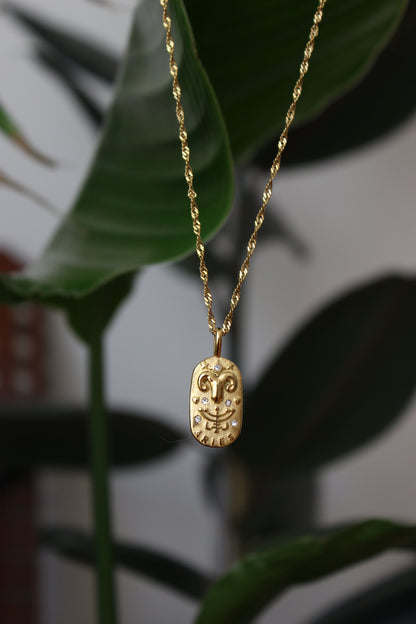 Zodiac Necklace – Aries (Widder)