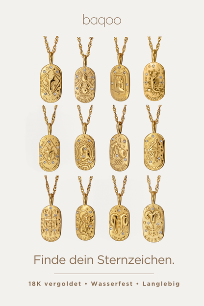 Zodiac Necklace – Wähle dein Sternzeichen