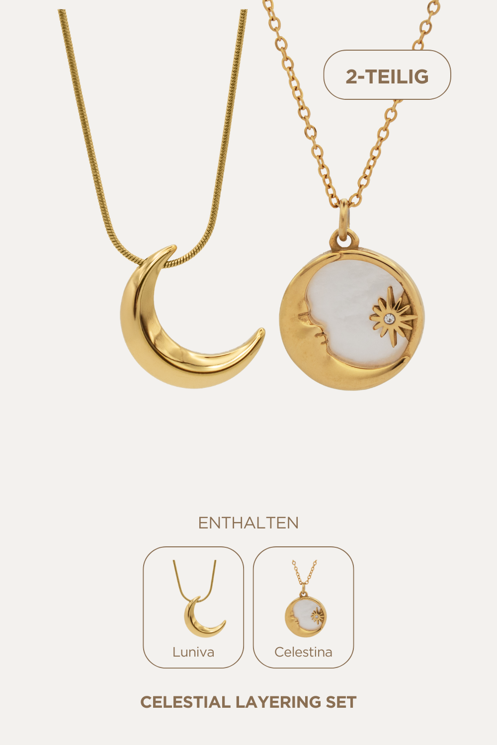 Celestial Layering Set – Für deinen Mond-und-Sterne-Look