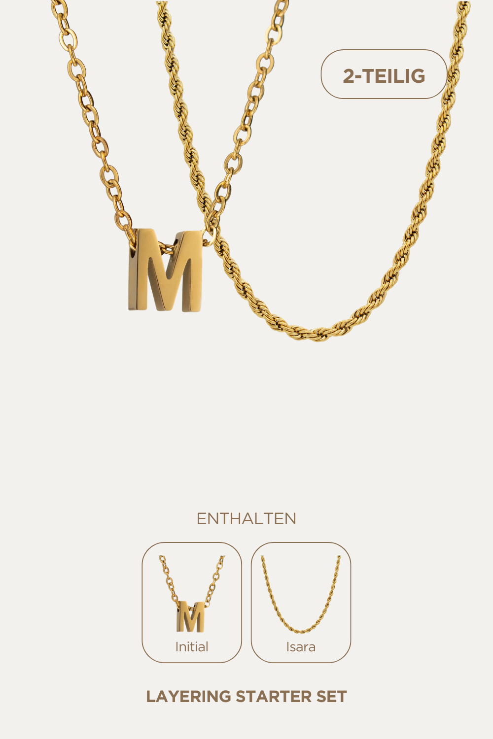 Layering Starter Set – Für einen schlichten, persönlichen Einstieg