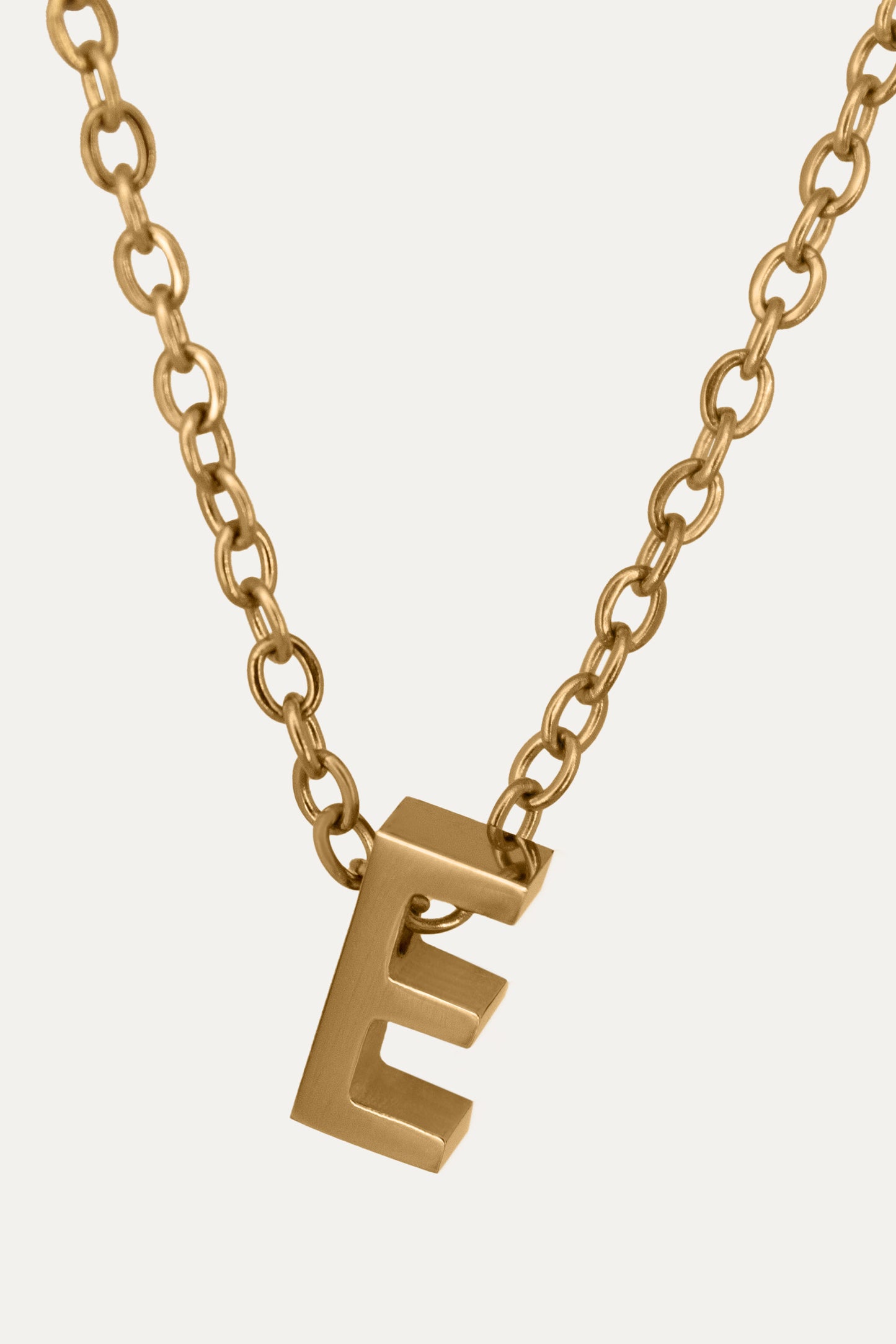 Goldene Buchstaben Kette | Initial Necklace