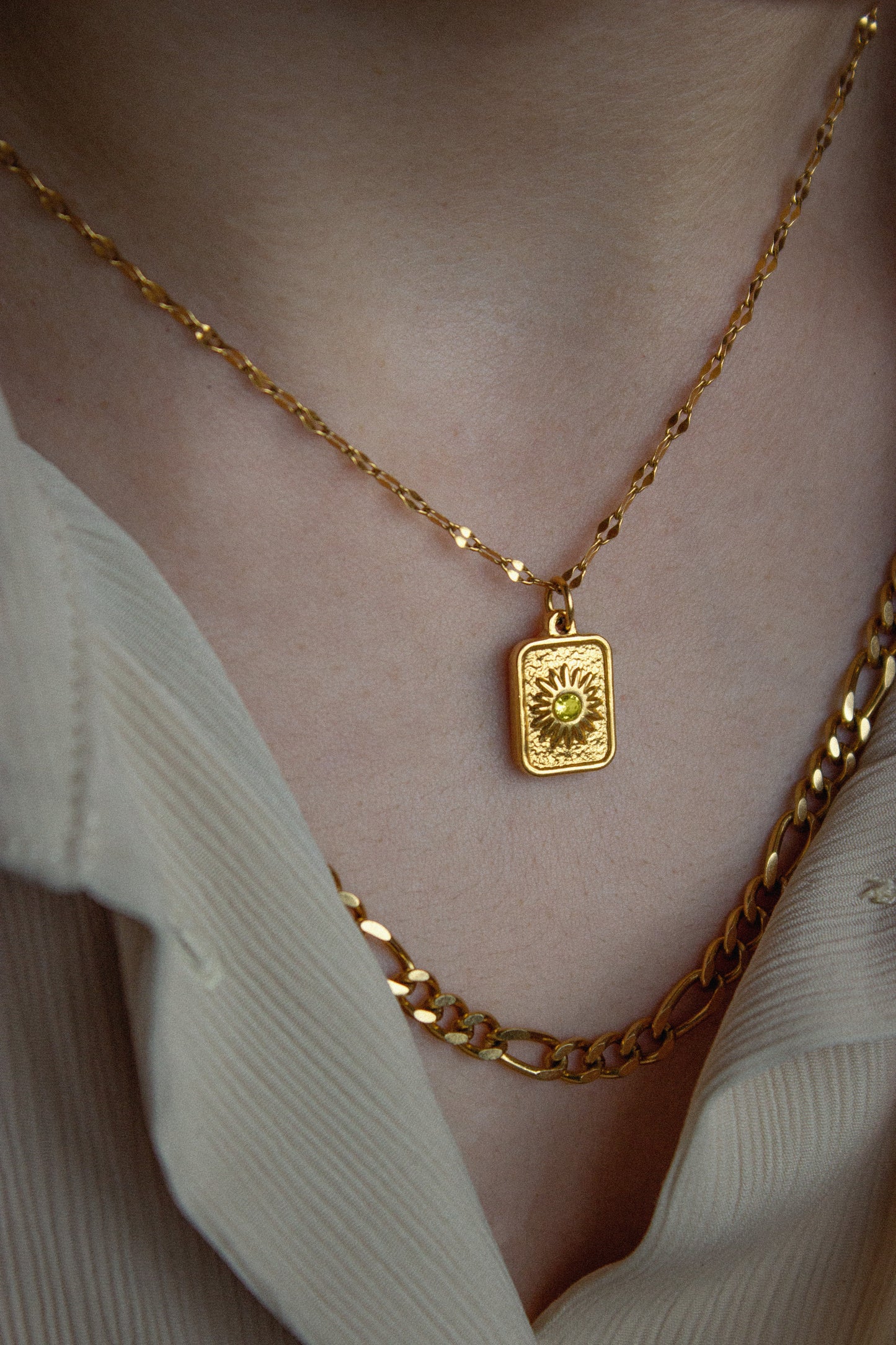 Soleia Necklace – Yellow