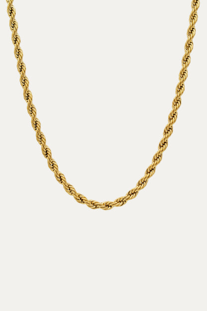 Isara – Twisted Rope Chain Necklace