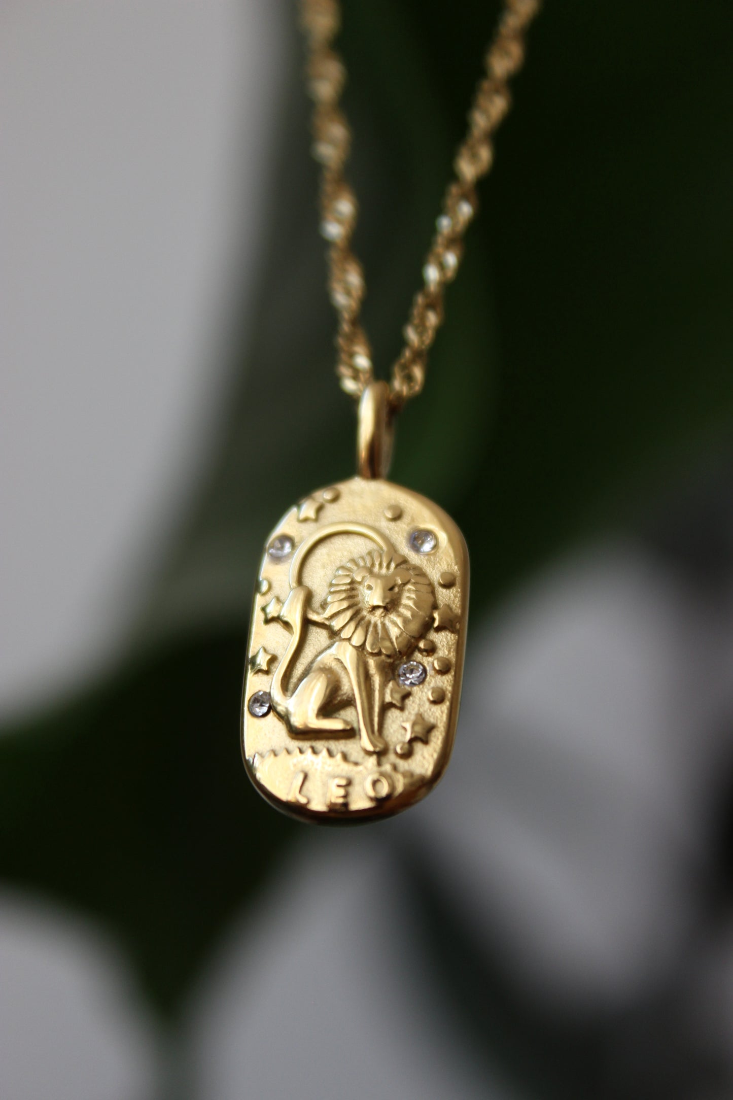 Zodiac Necklace – Leo