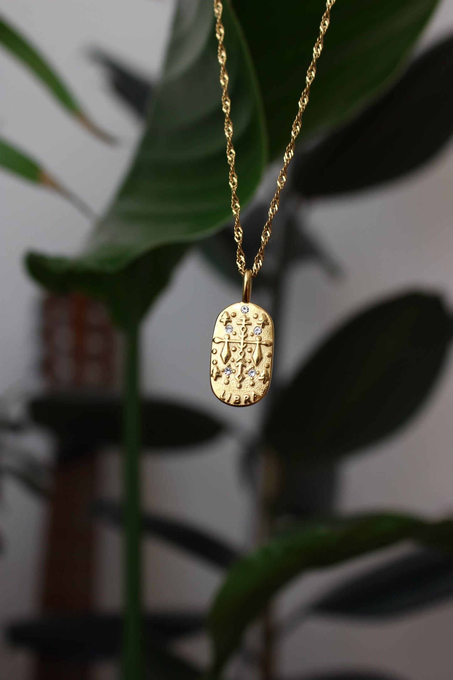 Zodiac Necklace – Libra (Waage)