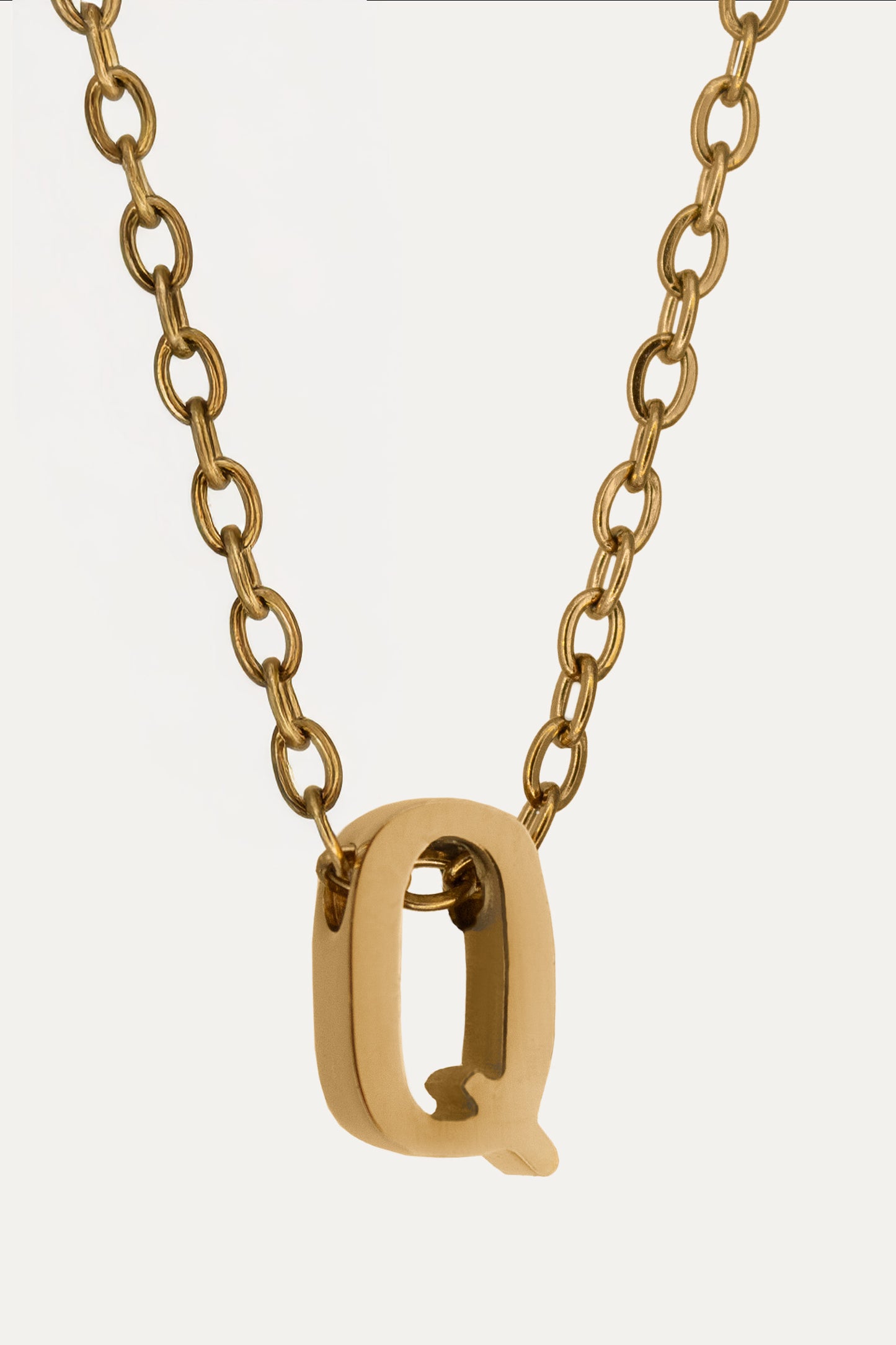 Goldene Buchstaben Kette | Initial Necklace
