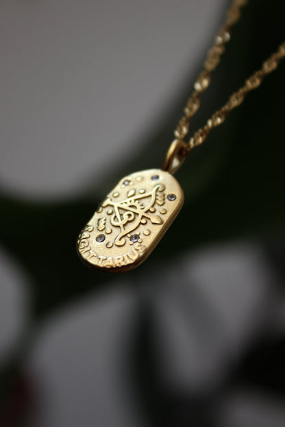 Zodiac Necklace – Sagittarius (Schütze)