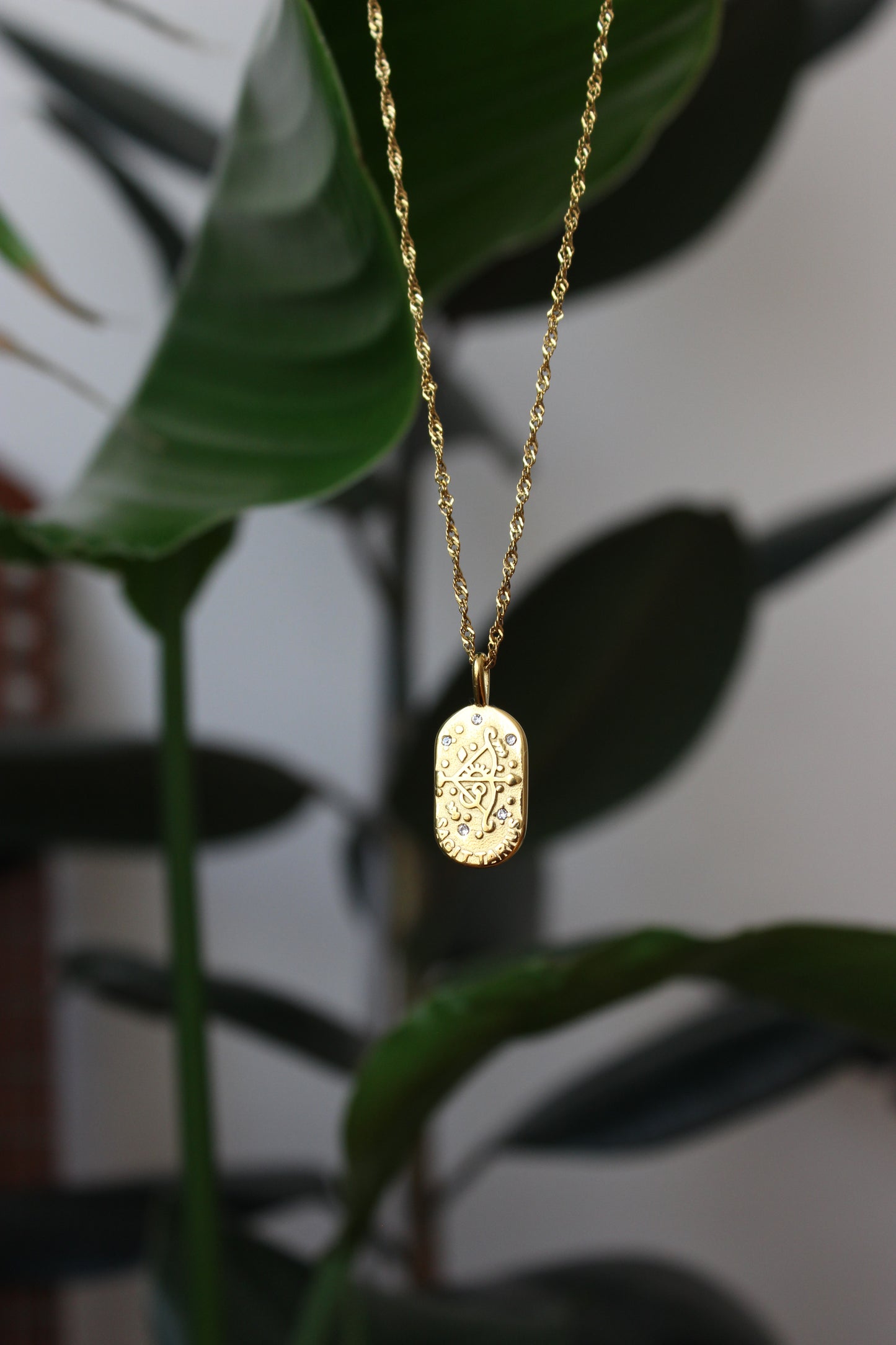 Zodiac Necklace – Sagittarius (Schütze)