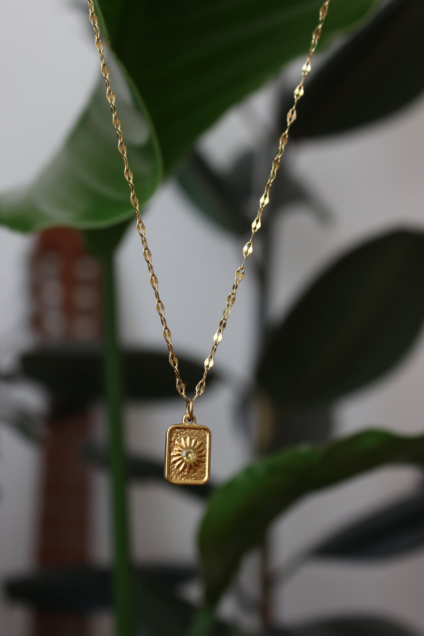 Soleia Necklace – Yellow