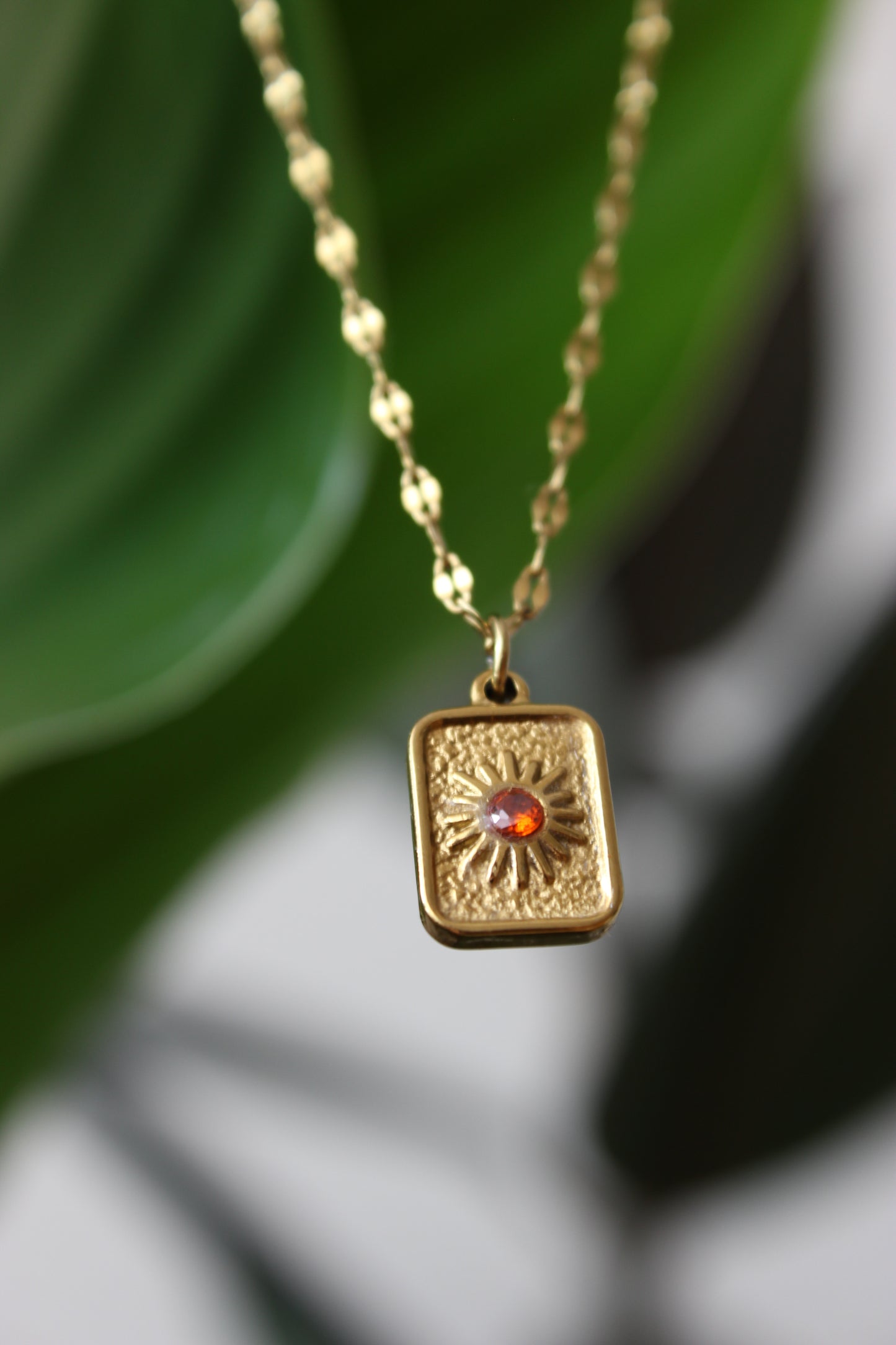 Soleia Necklace – Red