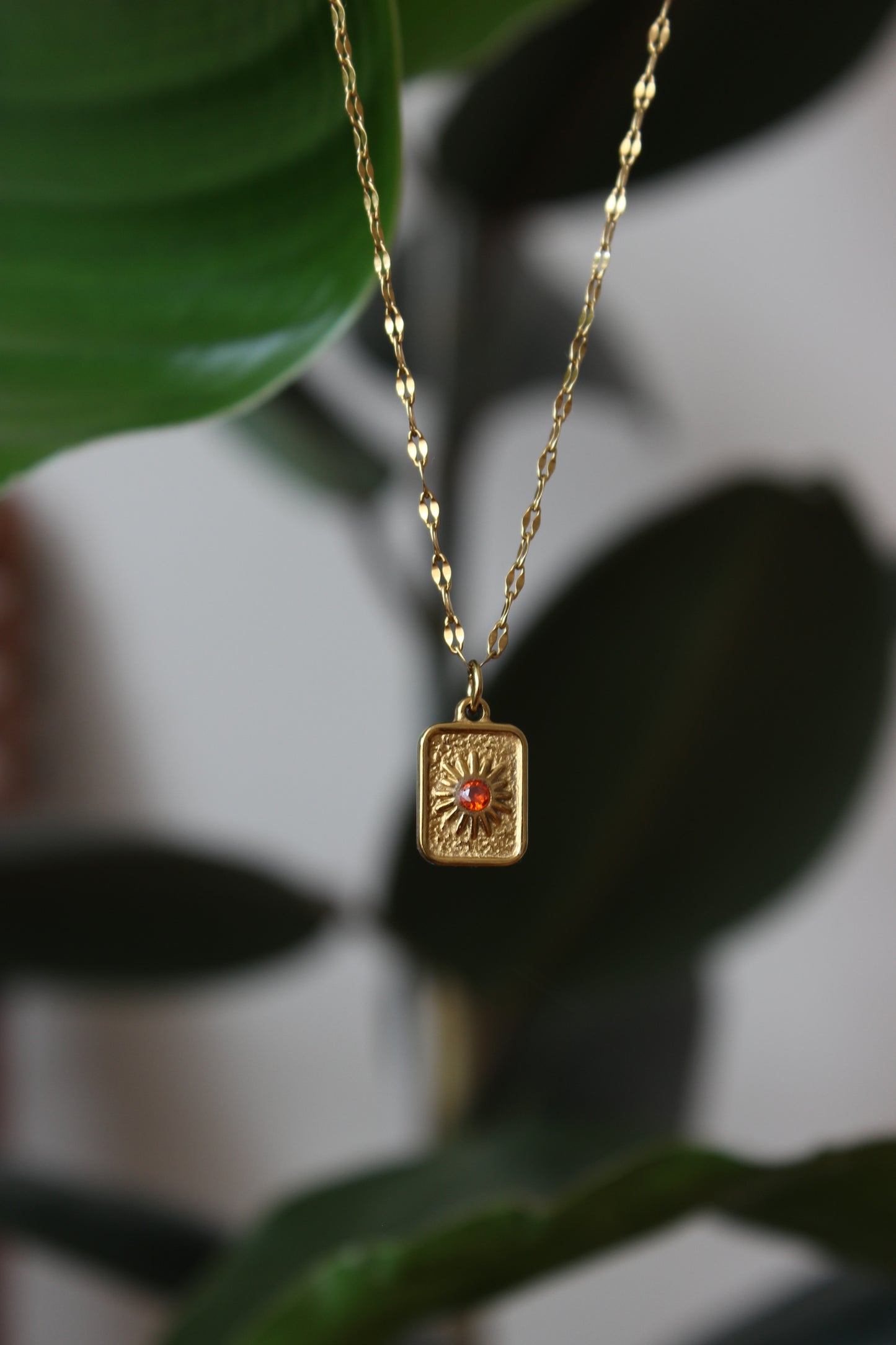 Soleia Necklace – Red