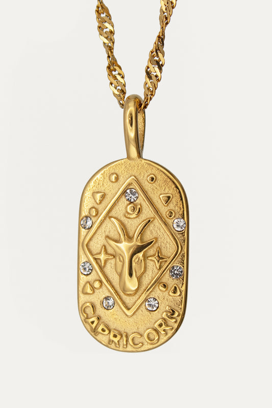 Zodiac Necklace – Capricorn (Steinbock)