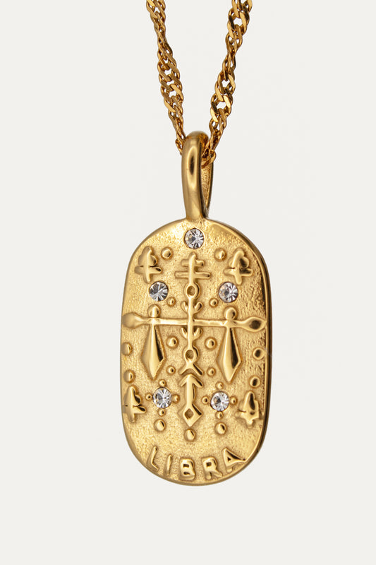 Zodiac Necklace – Libra (Waage)