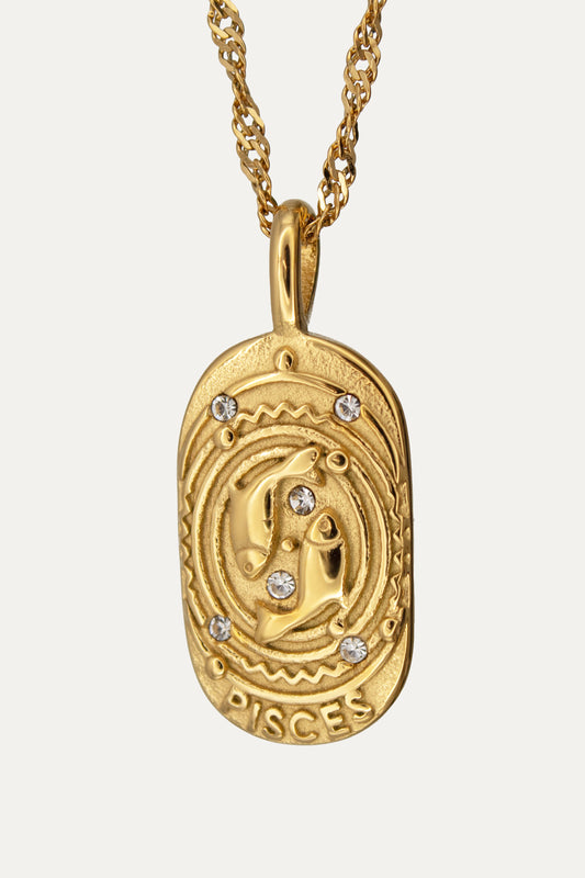 Zodiac Necklace – Pisces (Fische)