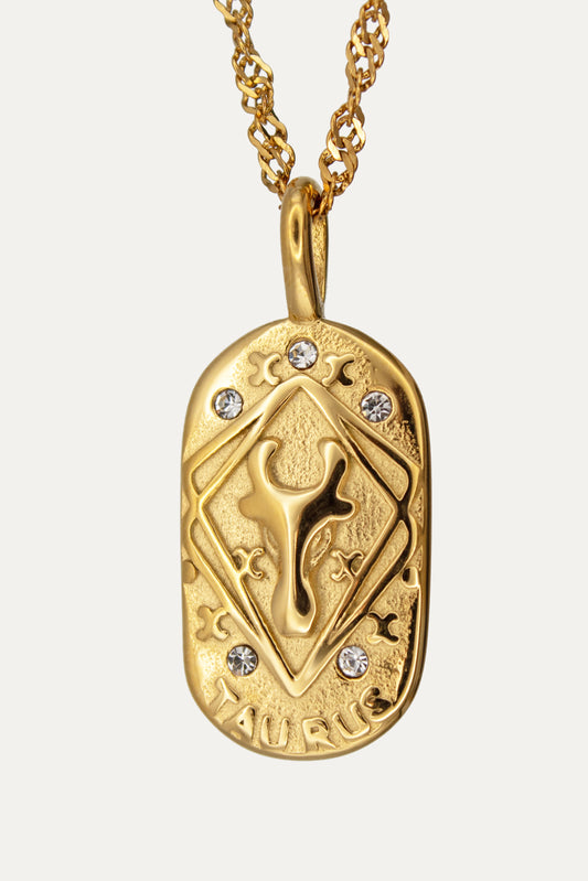 Zodiac Necklace – Taurus (Stier)