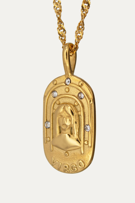 Zodiac Necklace – Virgo (Jungfrau)